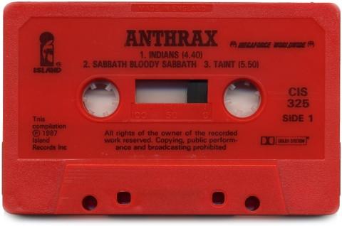 Anthrax - Indians - Cassette