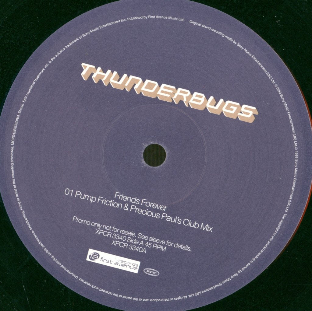 Thunderbugs - Friends Forever (The Pump Friction & Precious Paul Mixes) - 12 Inch