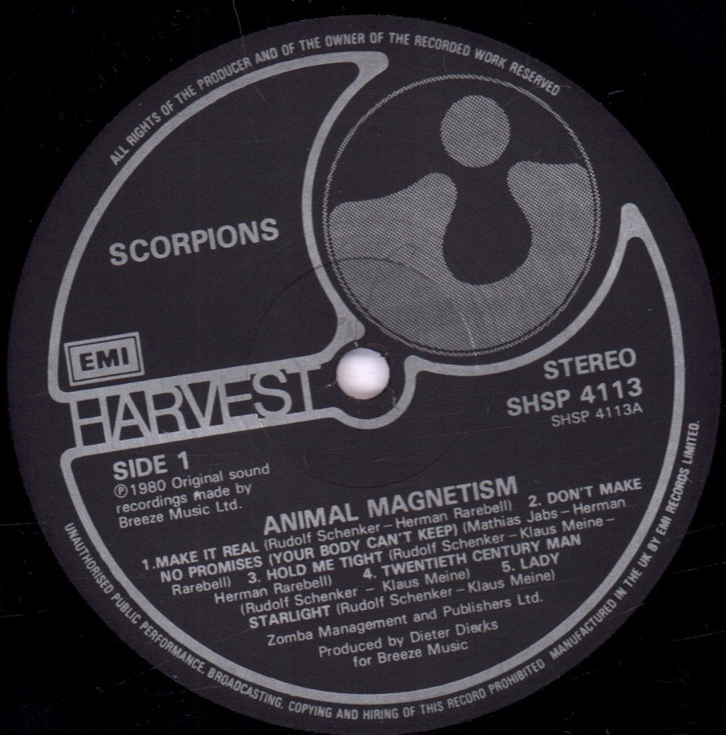 Scorpions - Animal Magnetism - Lp