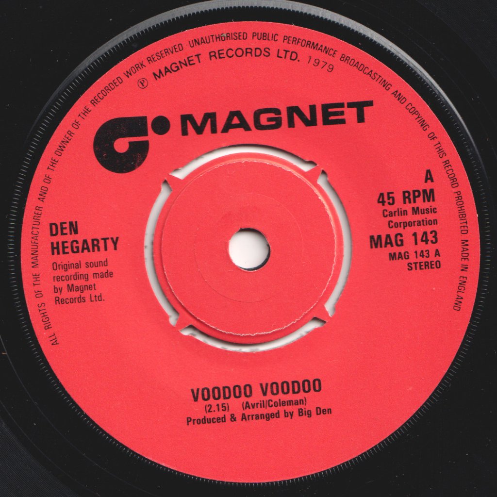 Den Hegarty - Voodoo Voodoo - 7 Inch