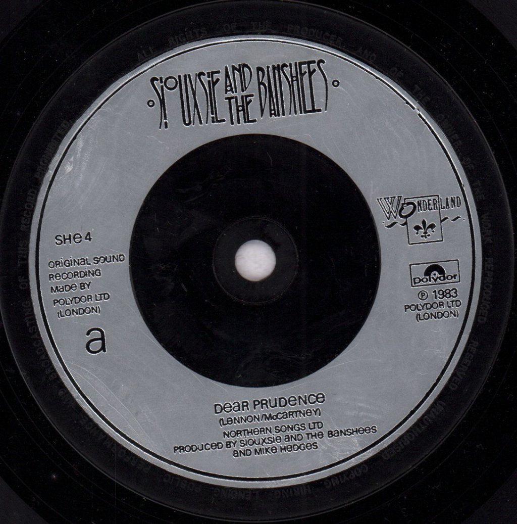 Siouxsie And The Banshees - Dear Prudence - 7 Inch