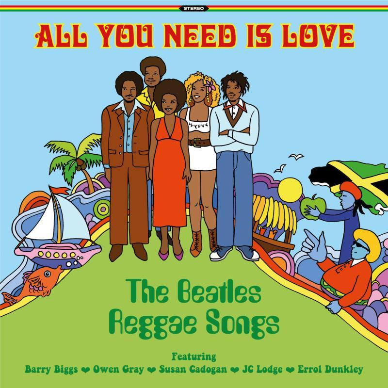 Various Artists - All You Need Is Love - the Beatles Reggae Songs - Lp