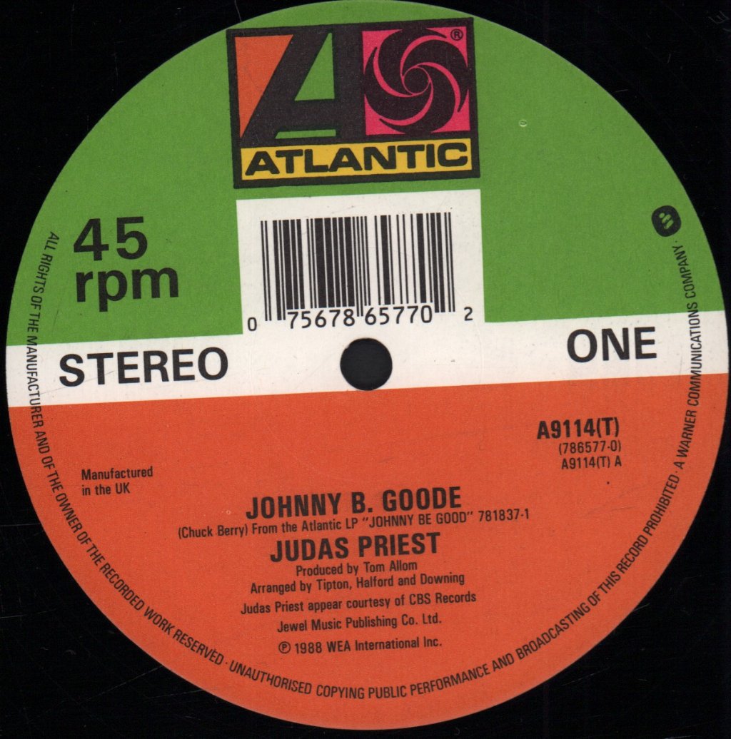 Judas Priest - Johnny B Goode - 12 Inch