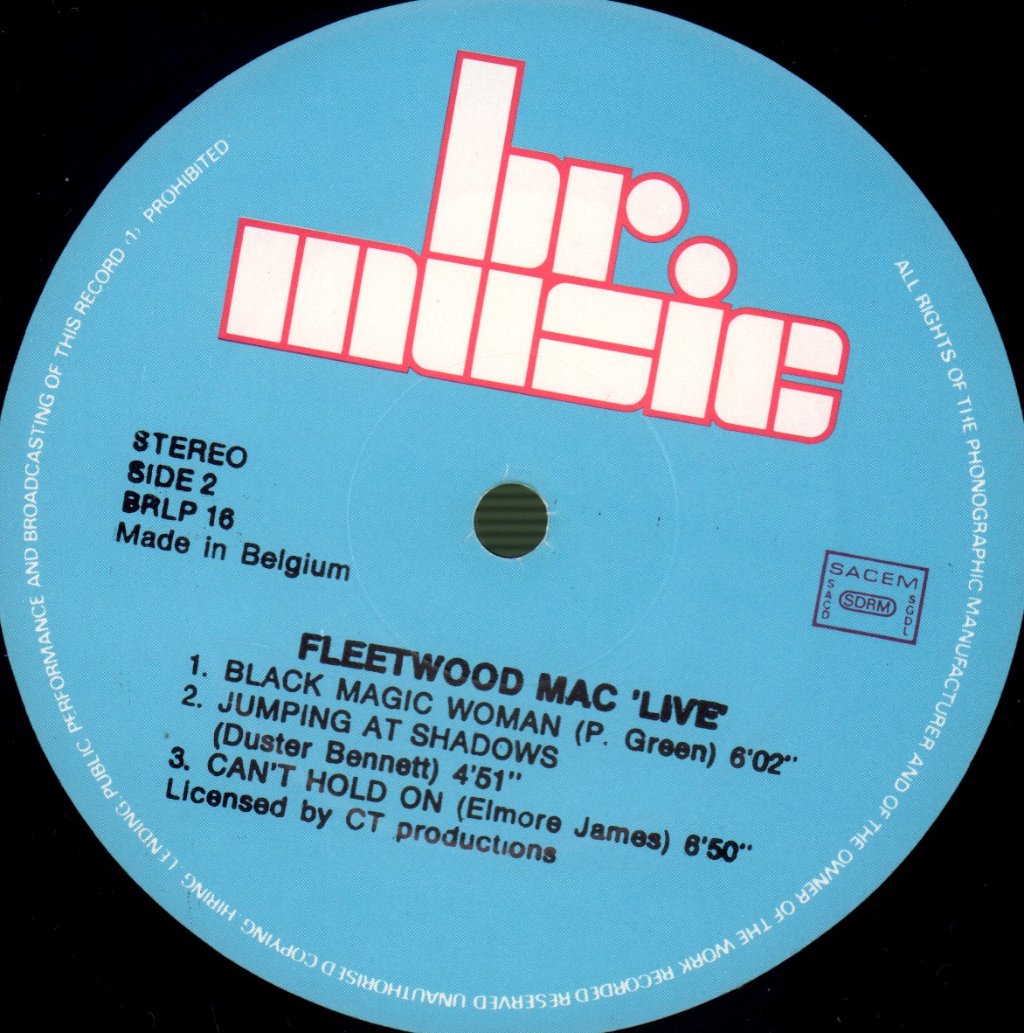 Fleetwood Mac - Live - Lp
