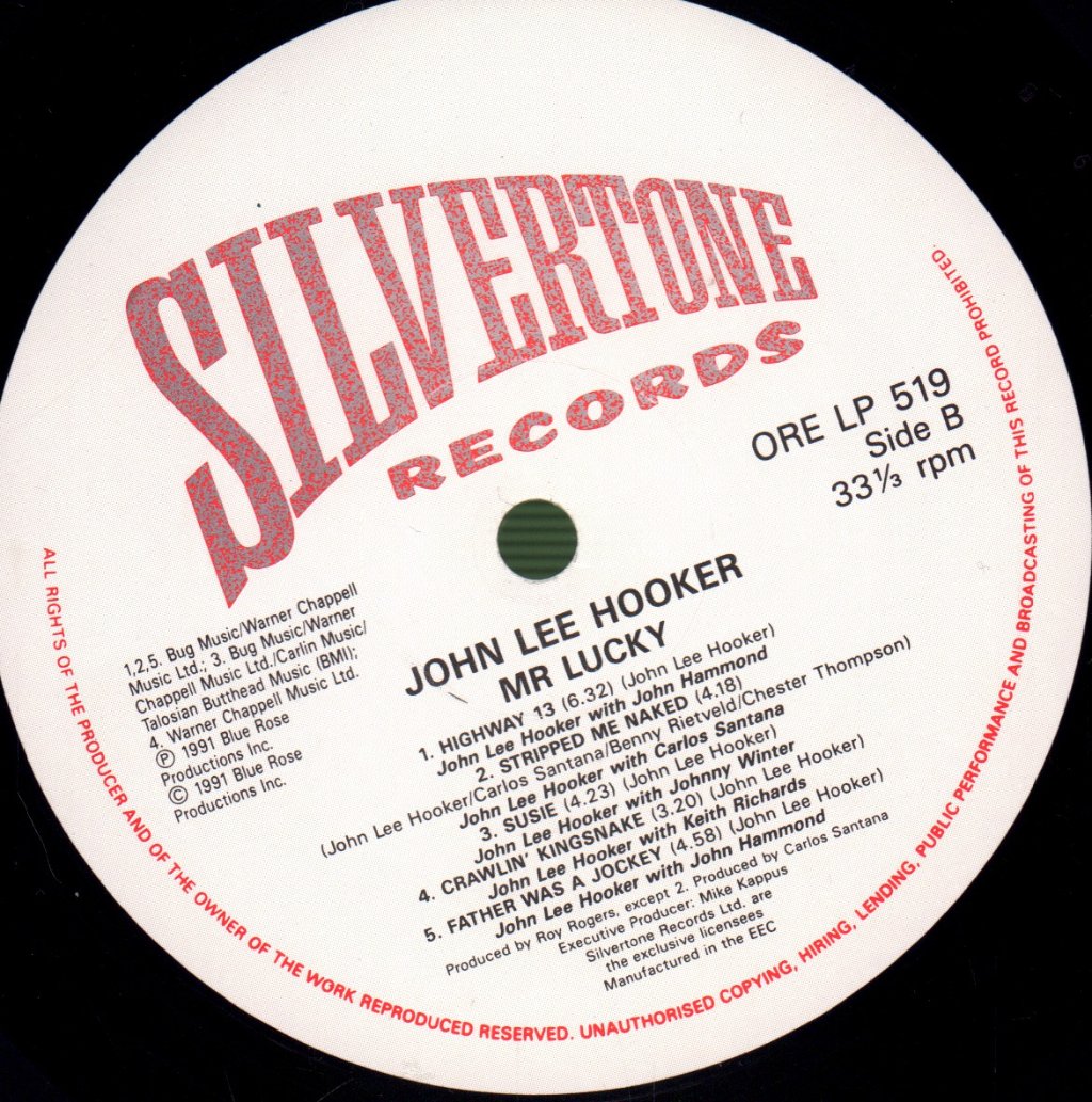 John Lee Hooker - Mr Lucky - Lp