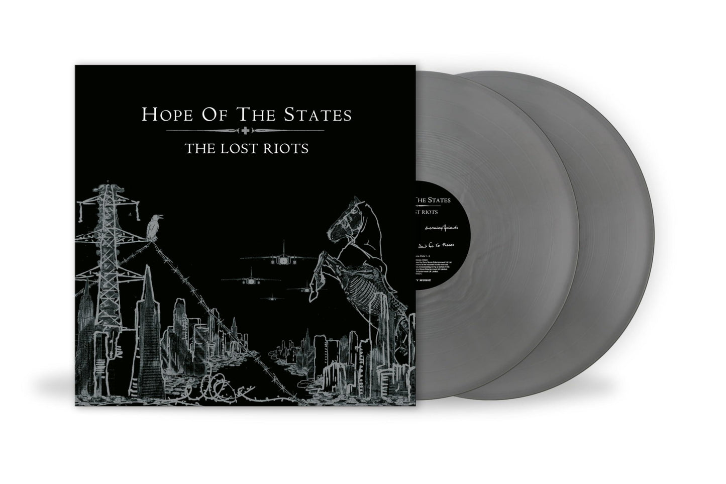 Hope Of The States - Lost Riots (Nad Silver Vinyl) - Double Lp