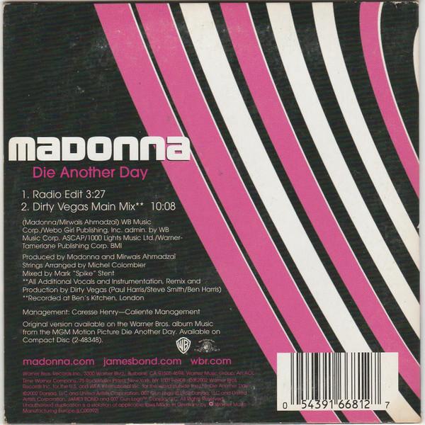 Madonna - Die Another Day - Cd