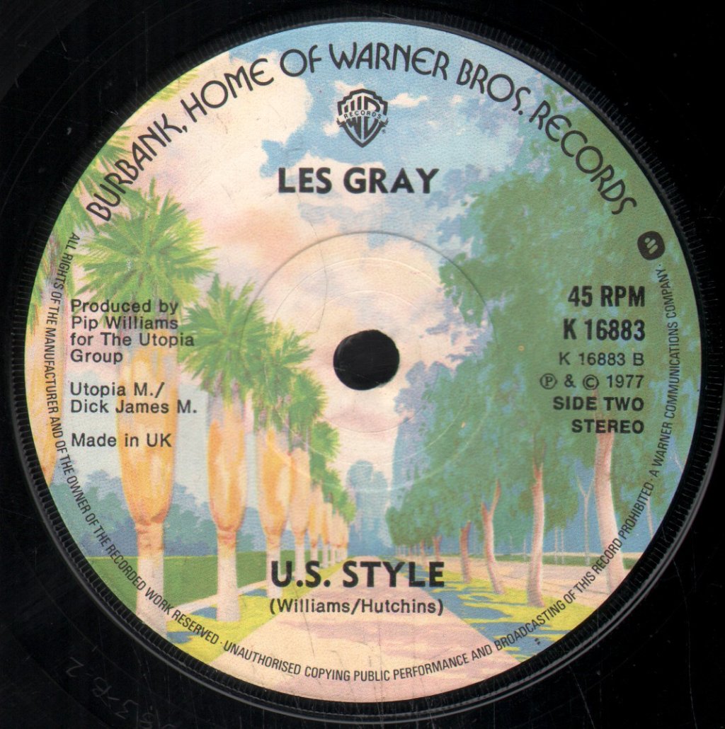 Les Gray - A Groovy Kind Of Love - 7 Inch