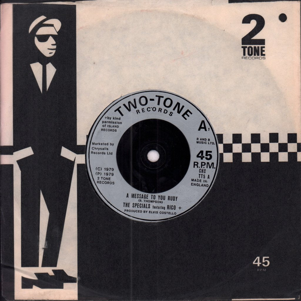 Specials Featuring Rico - A Message To You Rudy - 7 Inch