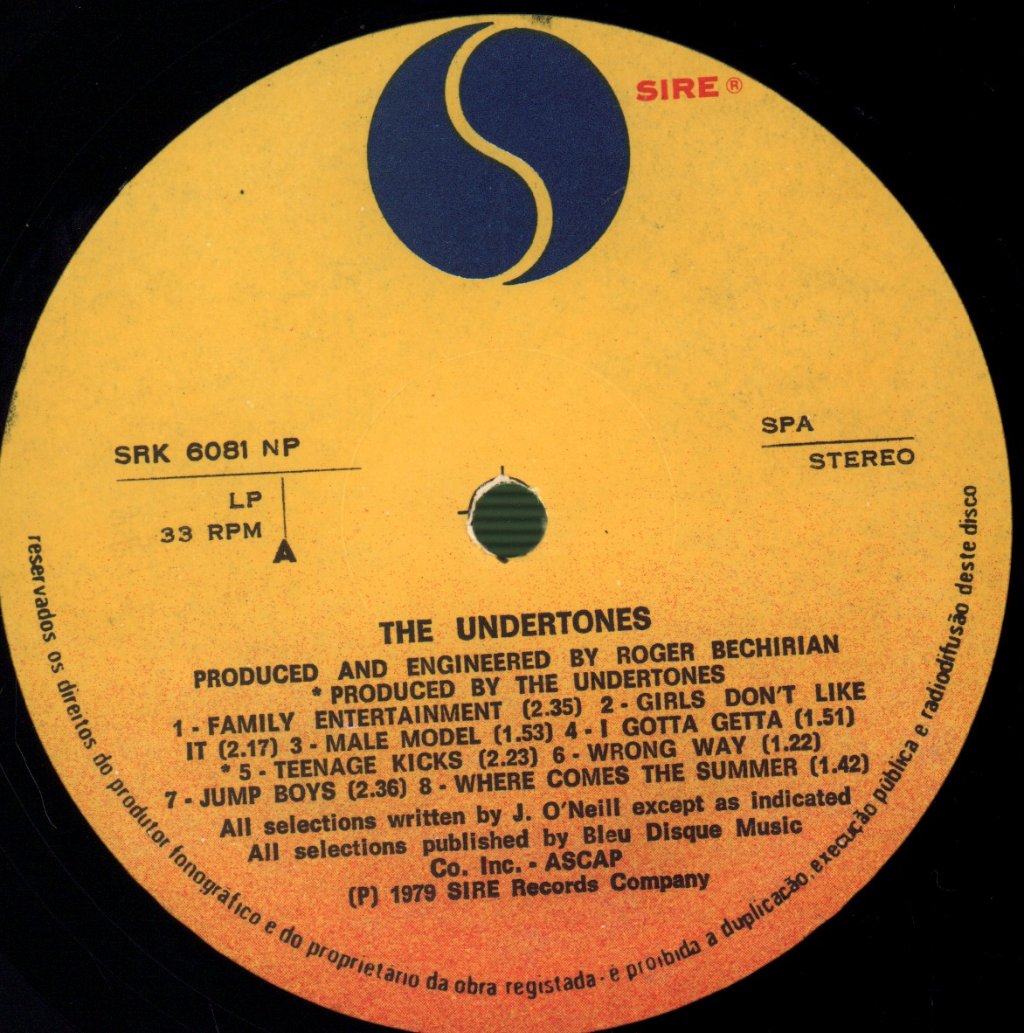 Undertones - Undertones - Lp