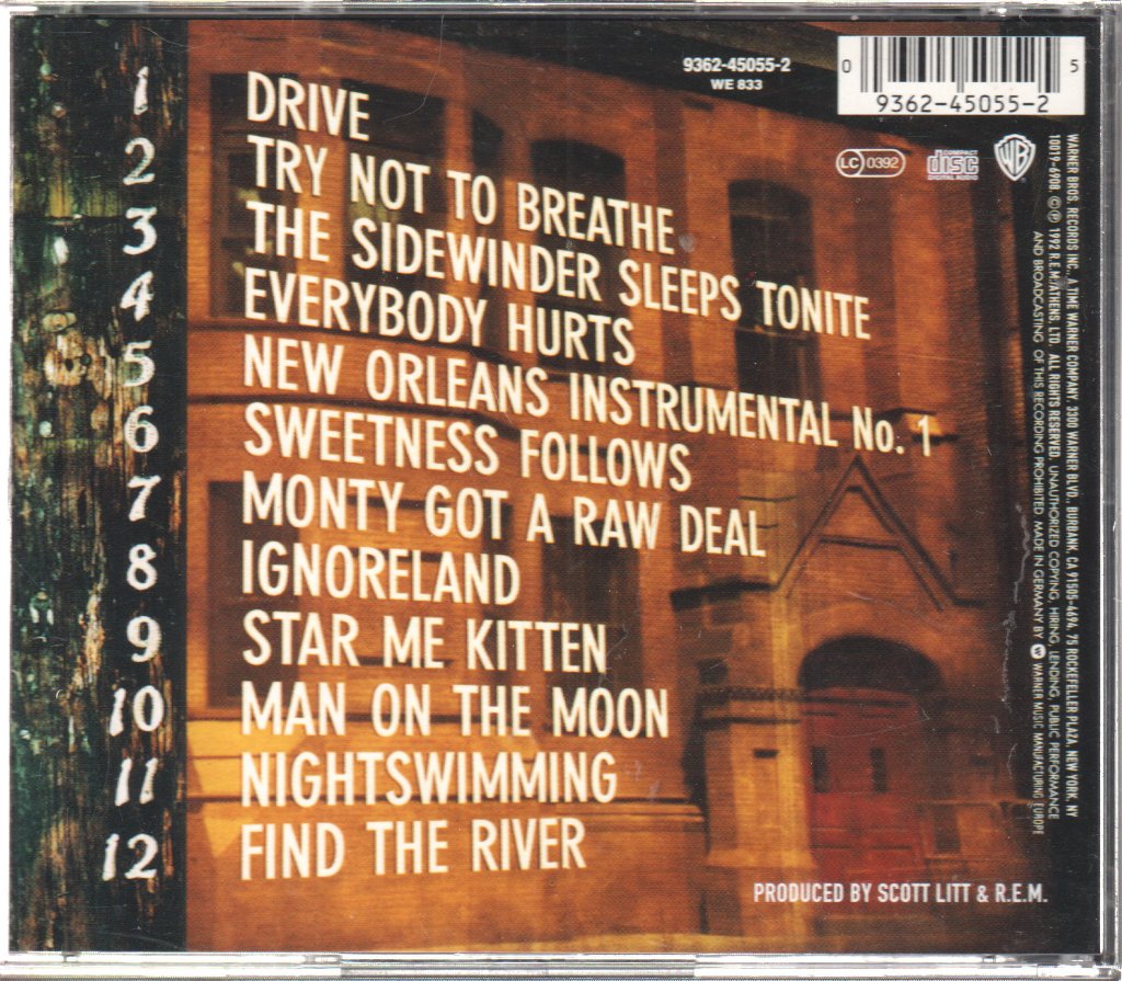 R.E.M. - Automatic For The People - Cd