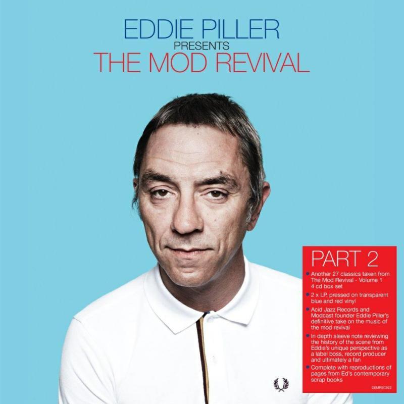 Various Artists - Eddie Piller Presents the Mod Revival Part 2 (180g Transparent Blue and Red Vinyl) - Double Lp