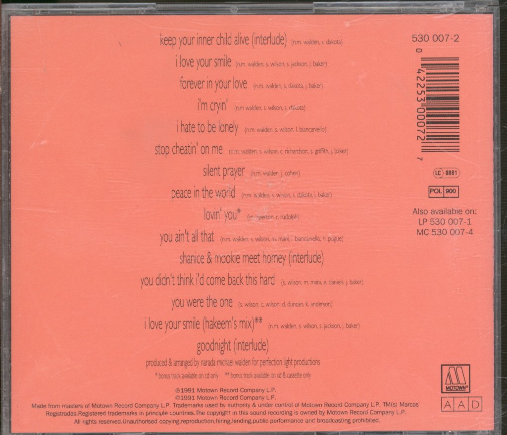 Shanice - Inner Child - Cd