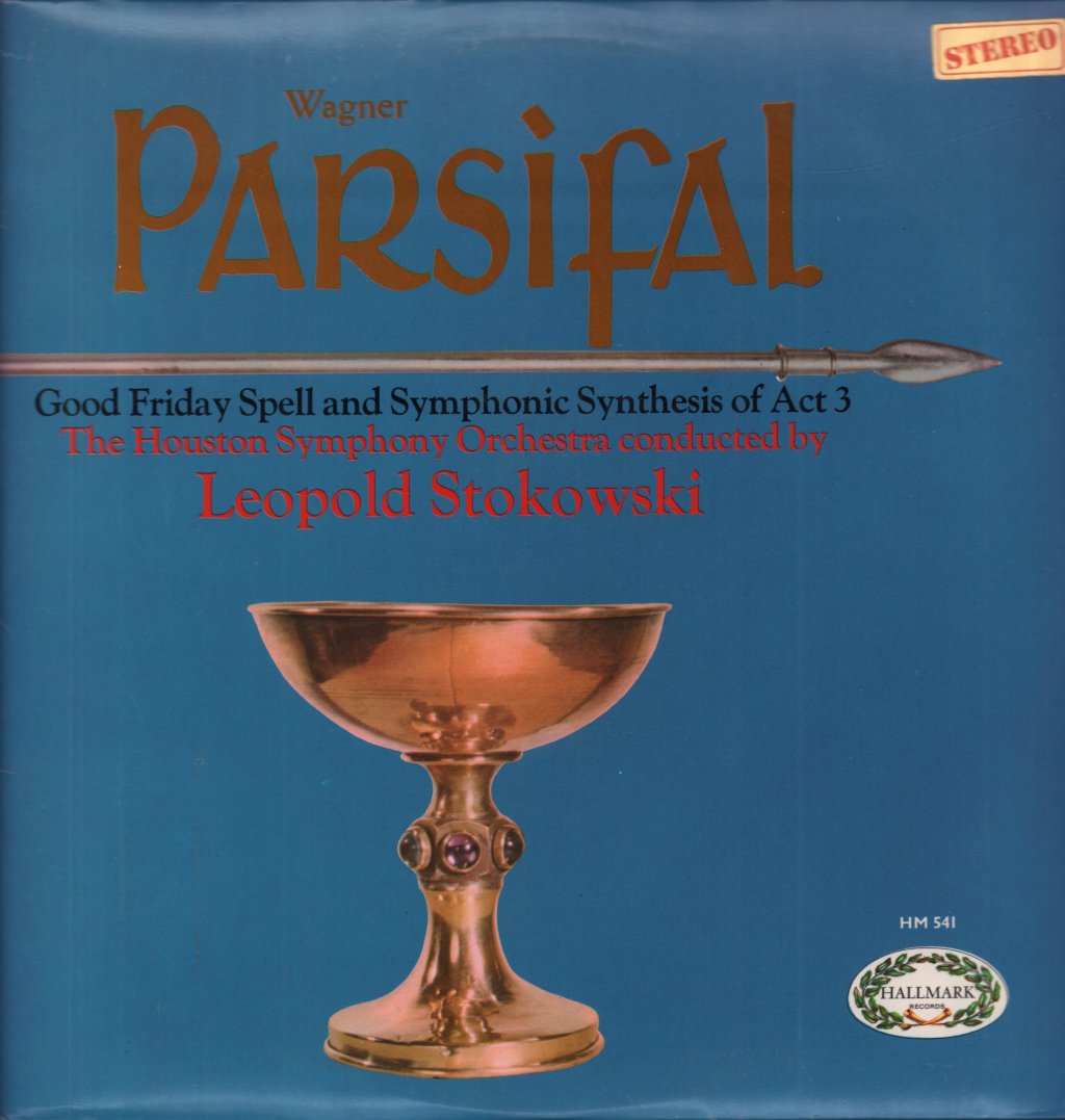Leopold Stokowski / Houston Symphony Orchestra - Wagner Parsifal / Good Friday Spell - Lp