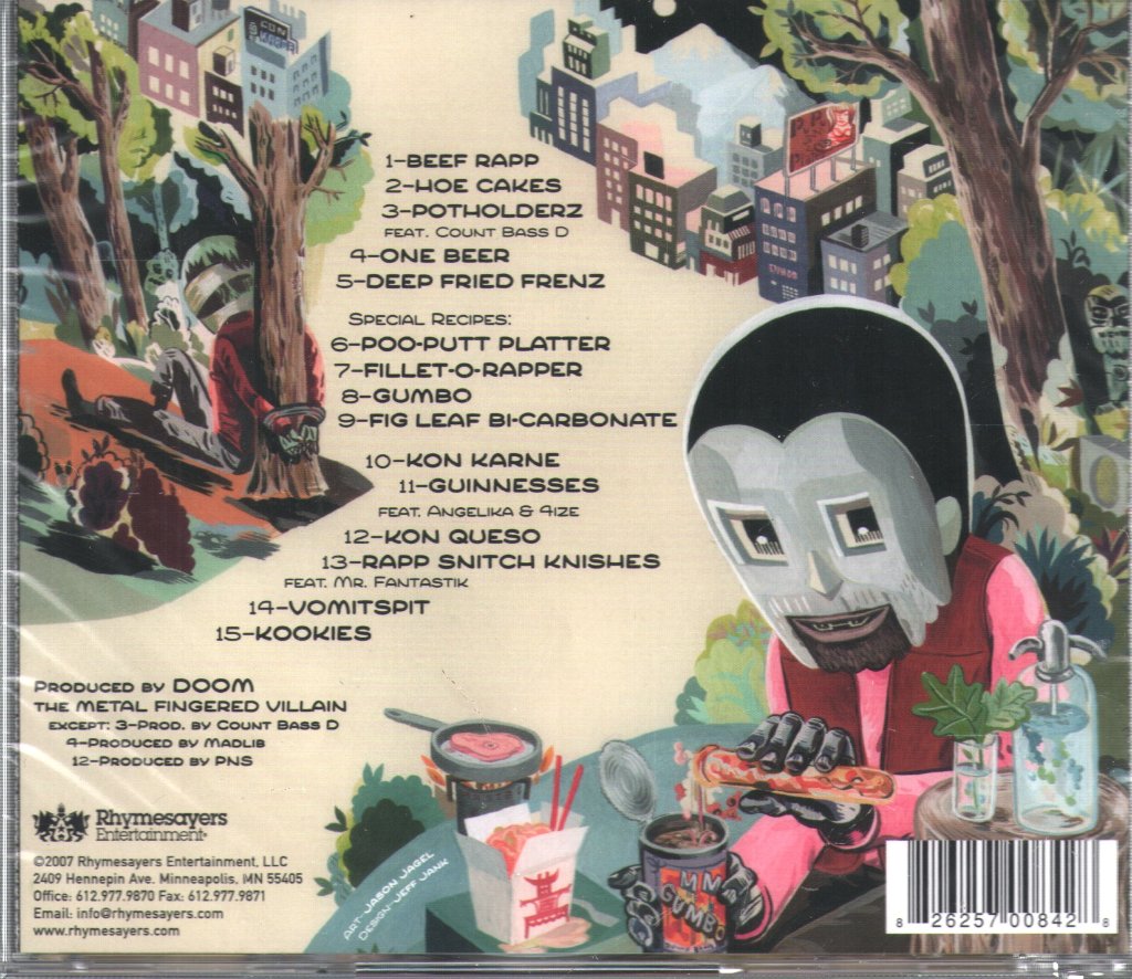 MF DOOM - MM..Food - Cd/Dvd