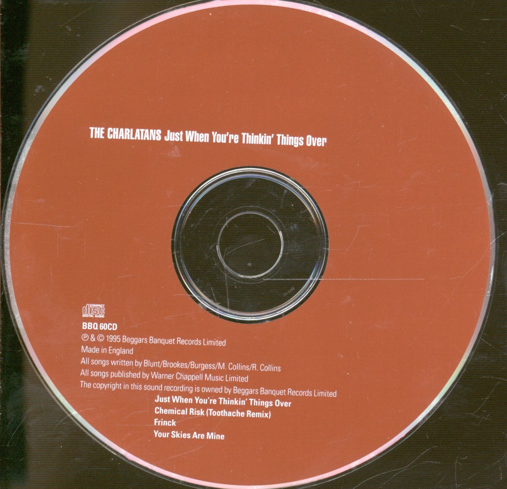 Charlatans (Uk Group) - Just When You're Thinkin Things Over - Cd