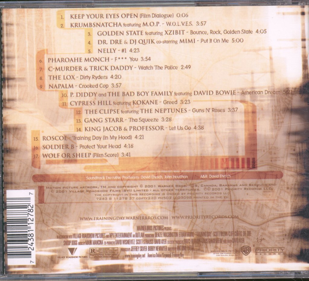 Various Artists - Training Day (The Soundtrack) - Cd