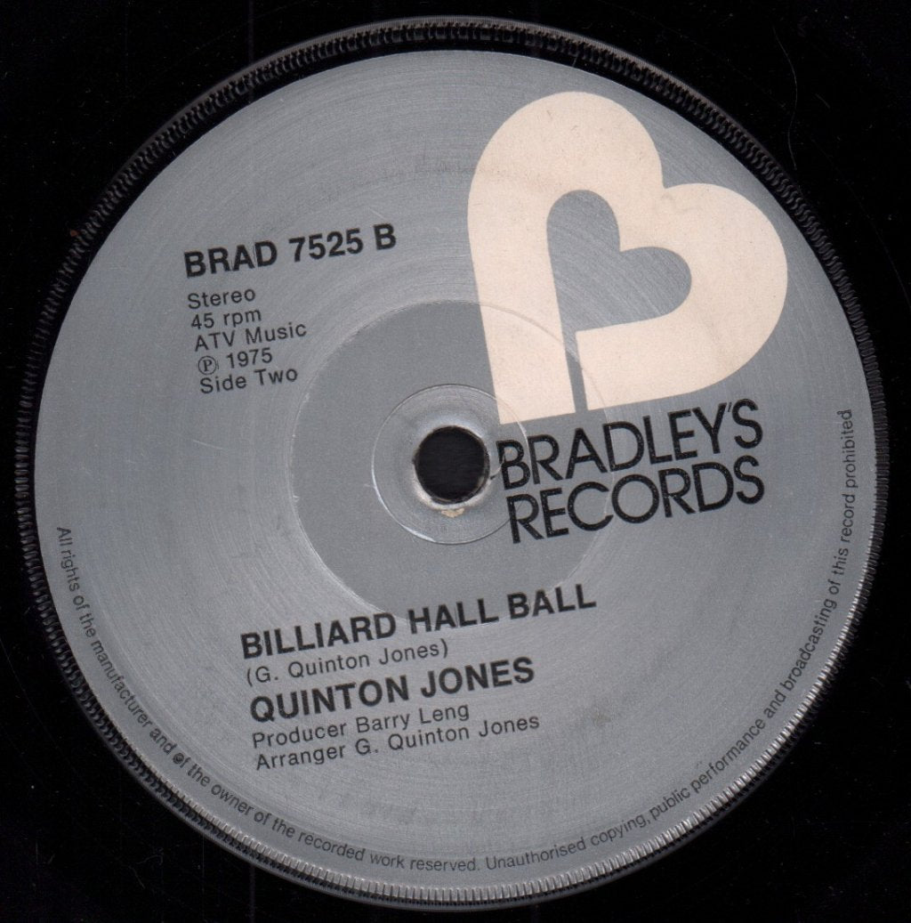 Quinton Jones - I'm A Dreamer - 7 Inch