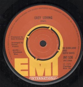 Bo Kirkland And Ruth Davis - Easy Loving - 7 Inch