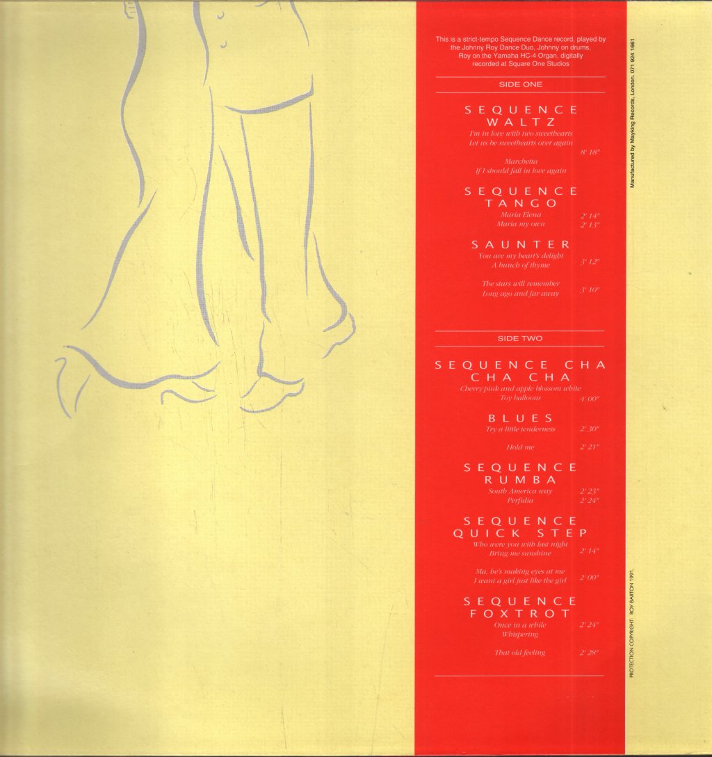 Johnny Roy - It's Dance It's Sequence - Lp