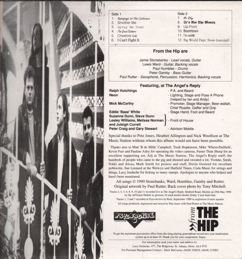 From The Hip - Merry Go Round - Lp