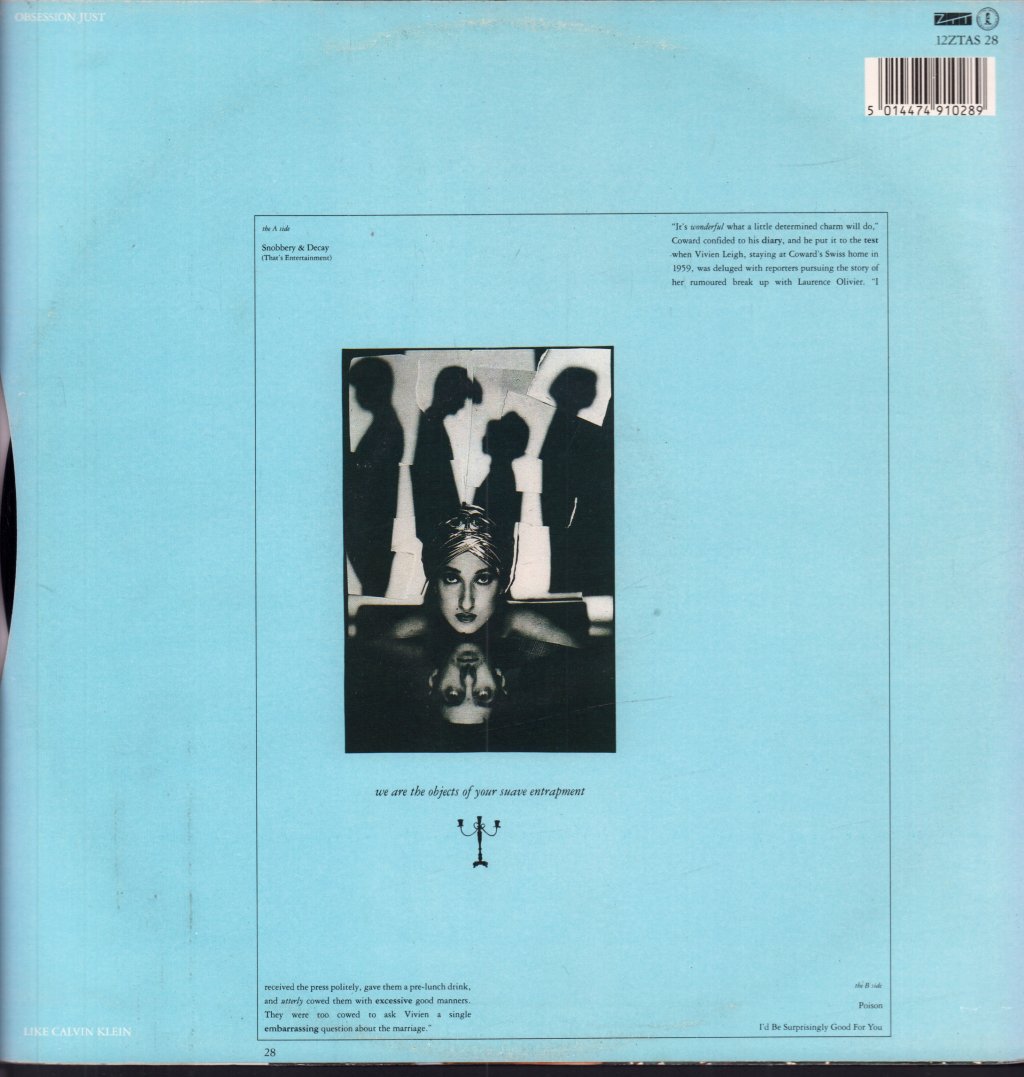 Act (Ztt Group) - Snobbery And Decay - 12 Inch