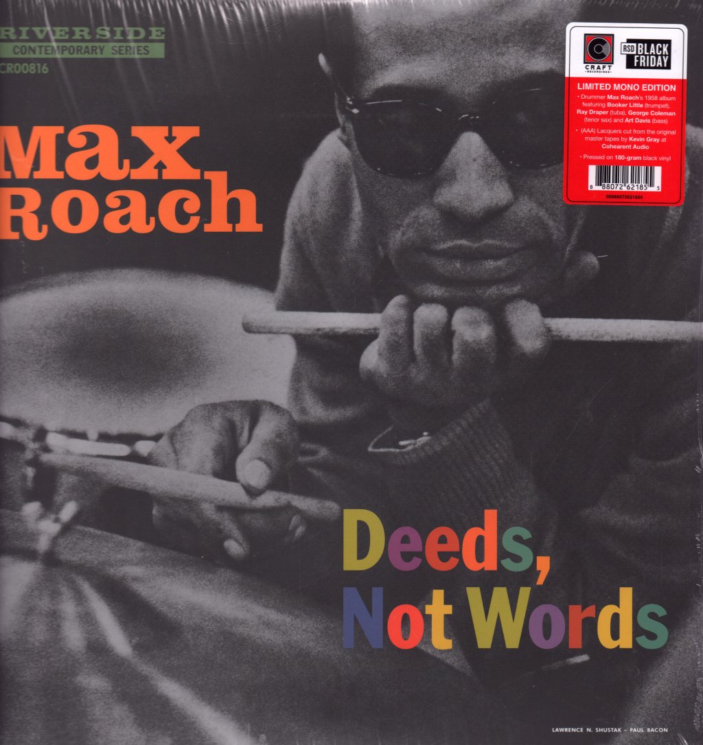 Max Roach - Deeds, Not Words - Lp