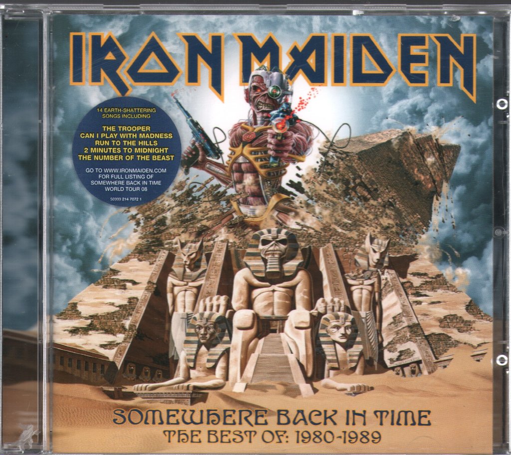 Iron Maiden - Somewhere Back In Time: The Best Of: 1980-1989 - Cd