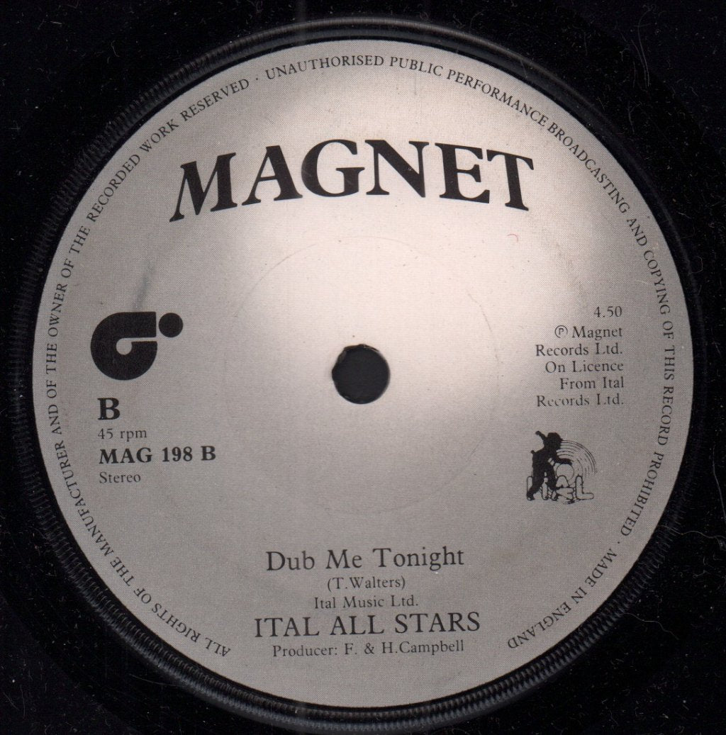 Trevor Walters - Love Me Tonight - 7 Inch