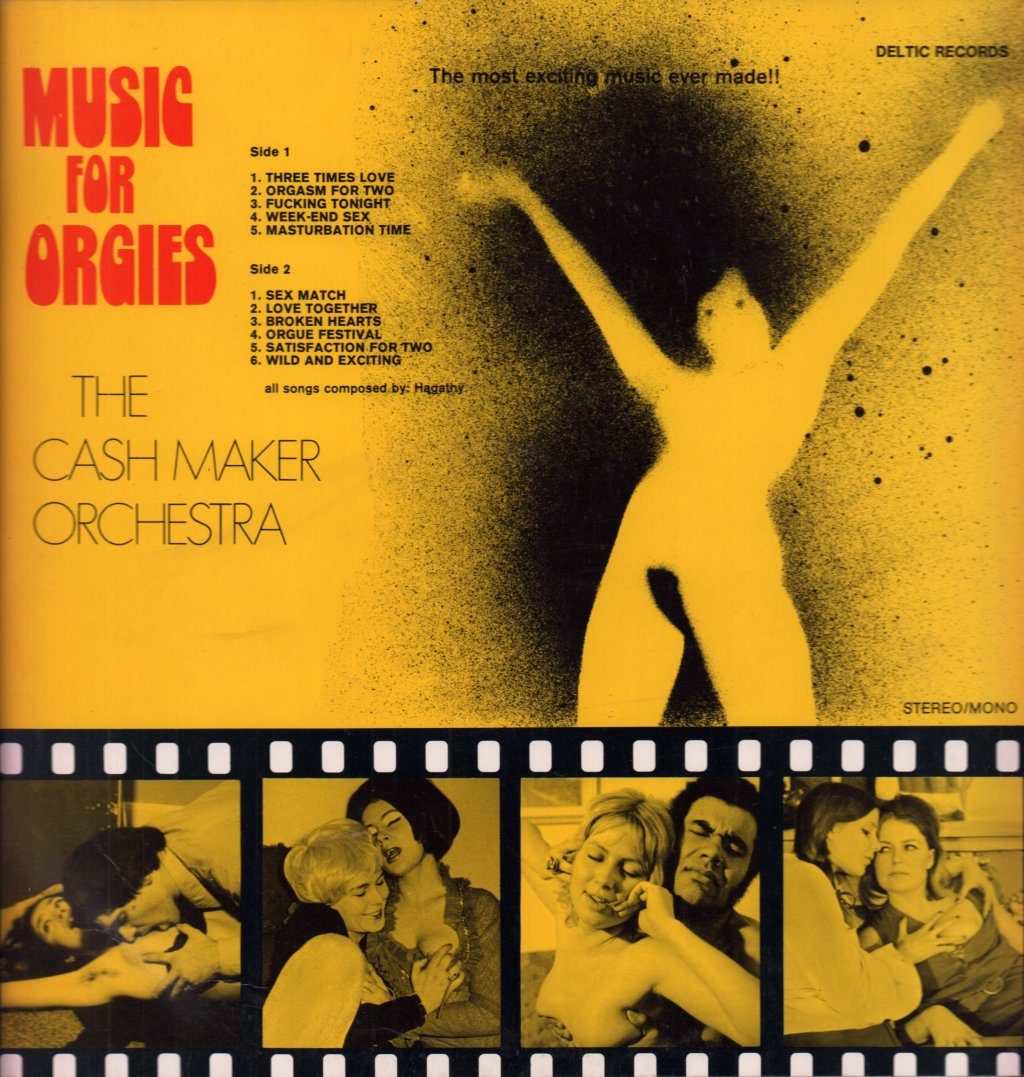 Cash Maker Orchestra - Music For Orgies - Lp