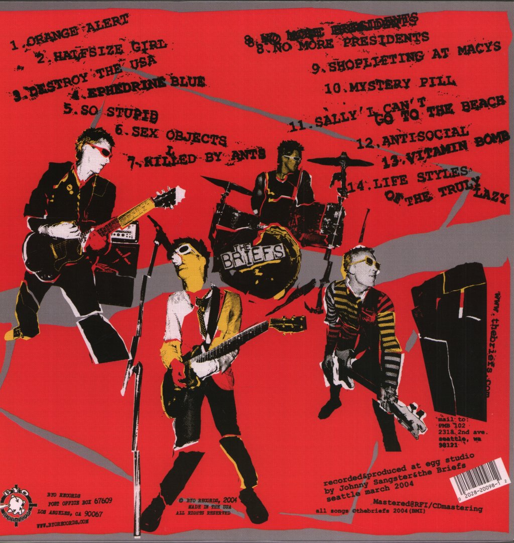 Briefs - Sex Objects - Lp