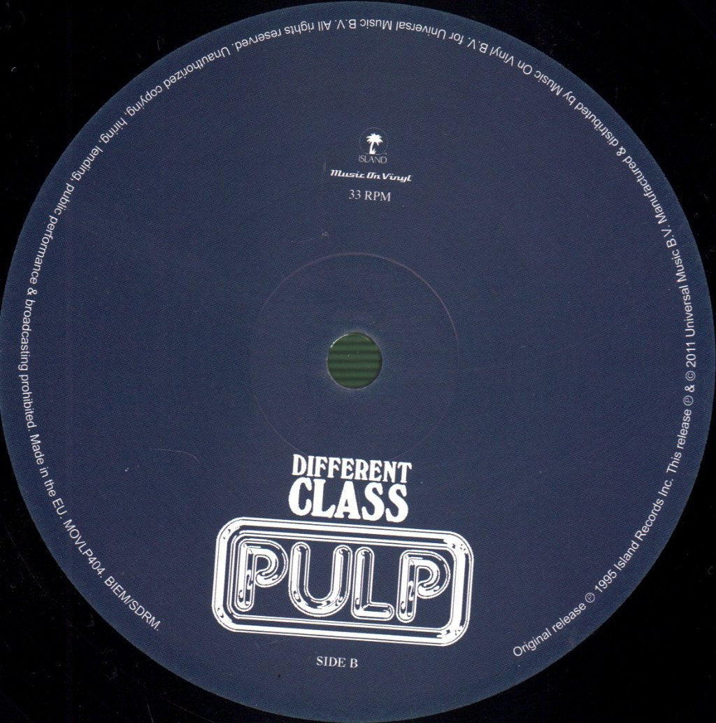 Pulp - Different Class - Lp