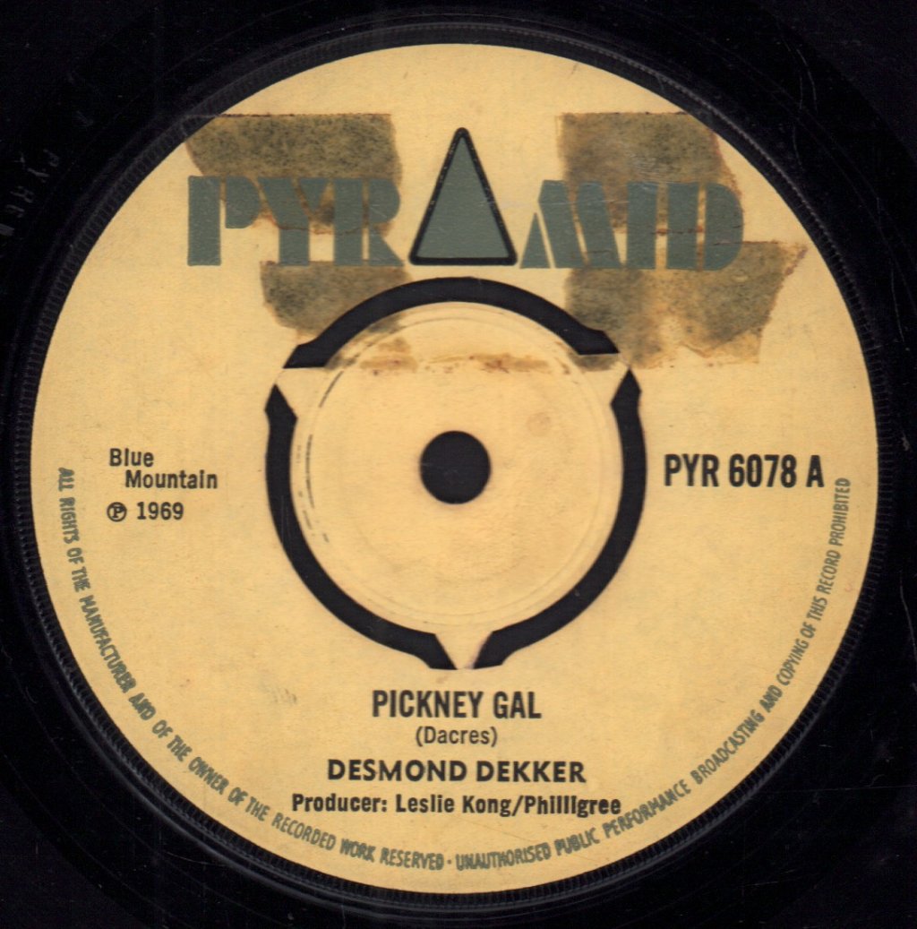 Desmond Dekker - Pickney Gal - 7 Inch