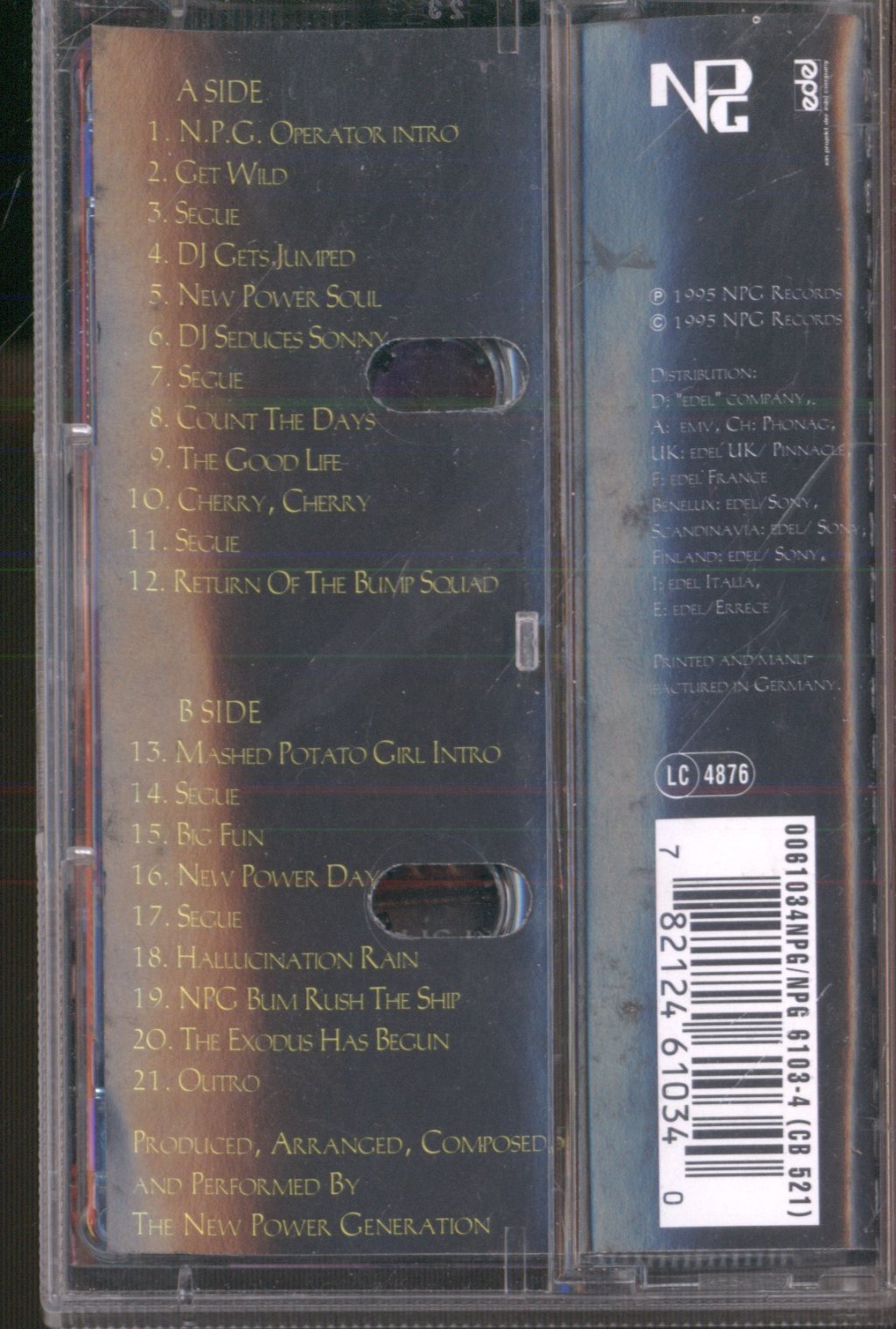 New Power Generation - Exodus - Cassette