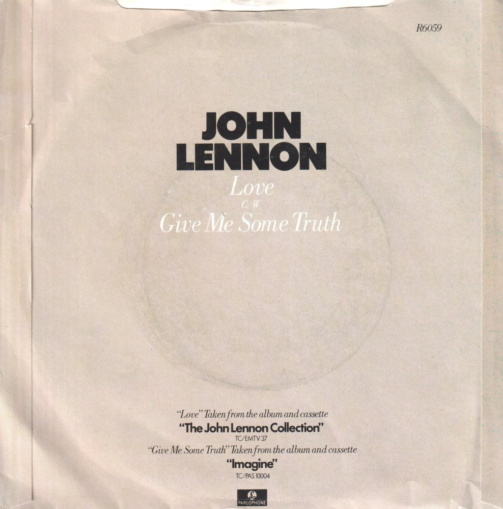 John Lennon - Love - 7 Inch