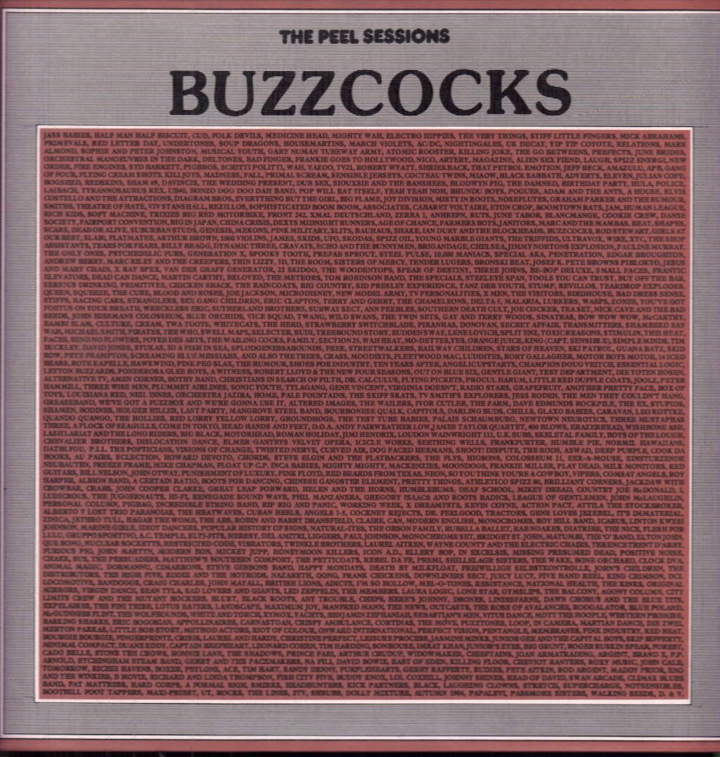 Buzzcocks - Peel Sessions - 12 Inch