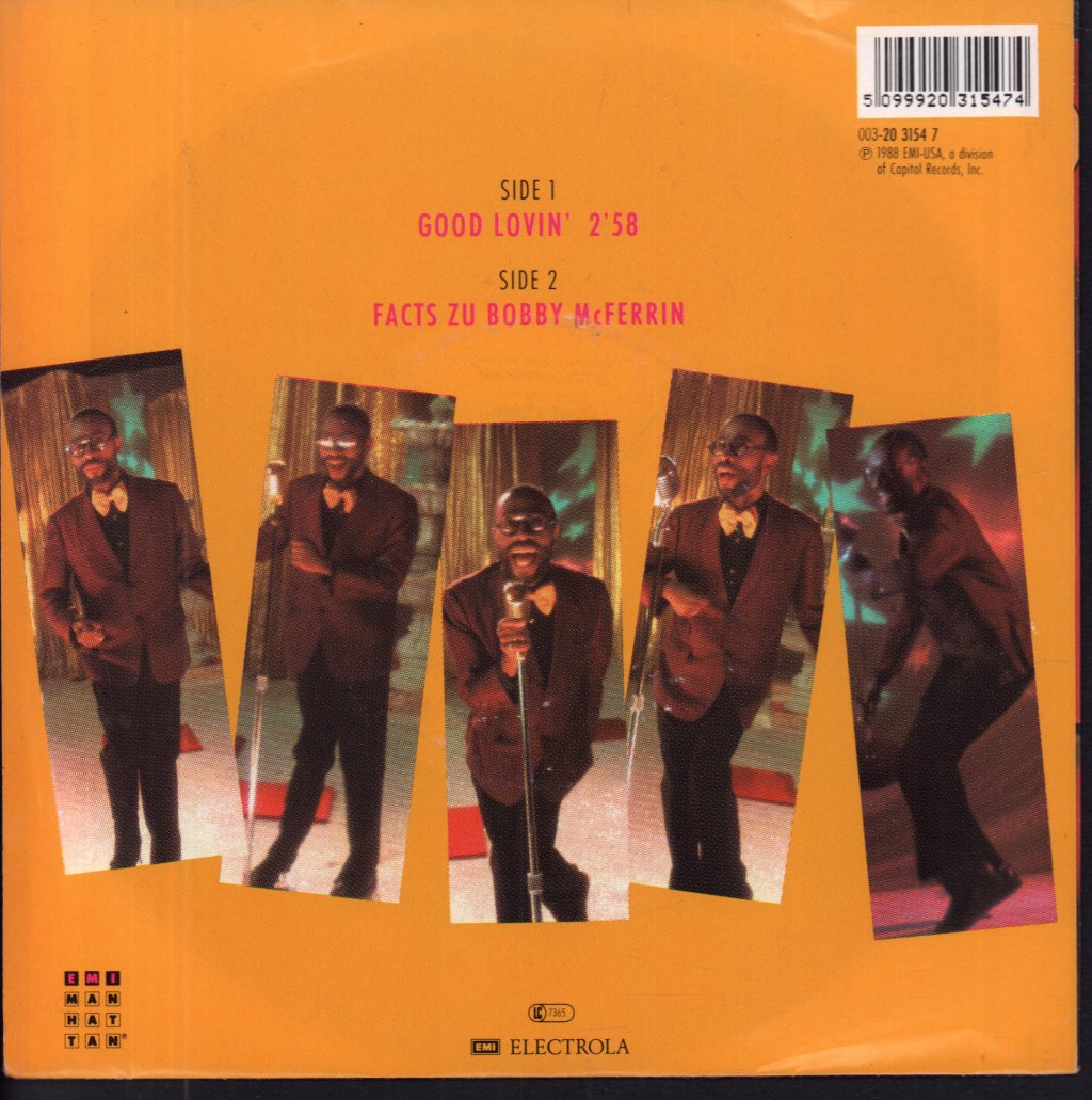 Bobby McFerrin - Good Lovin' - 7 Inch