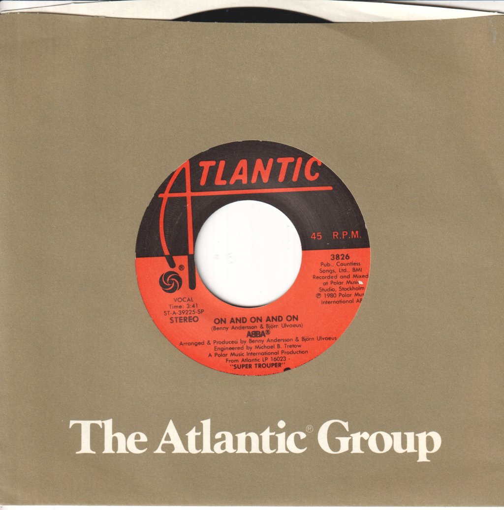 ABBA - Lay All Your Love On Me - 7 Inch