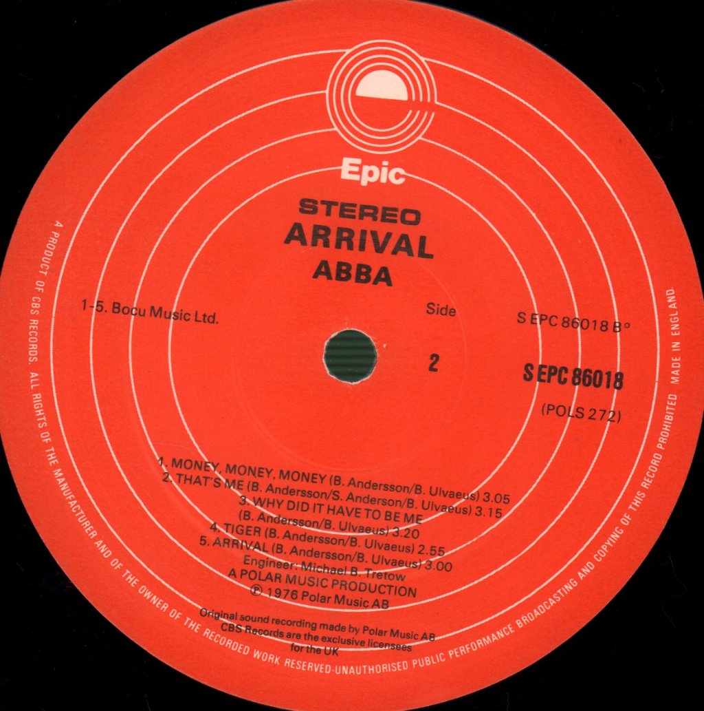 ABBA - Arrival - Lp