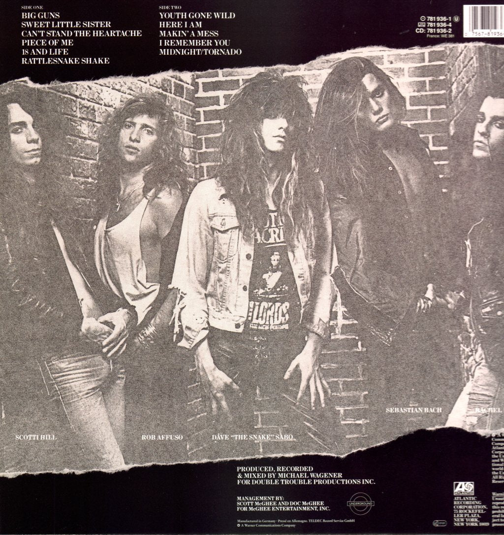 Skid Row - Skid Row - Lp