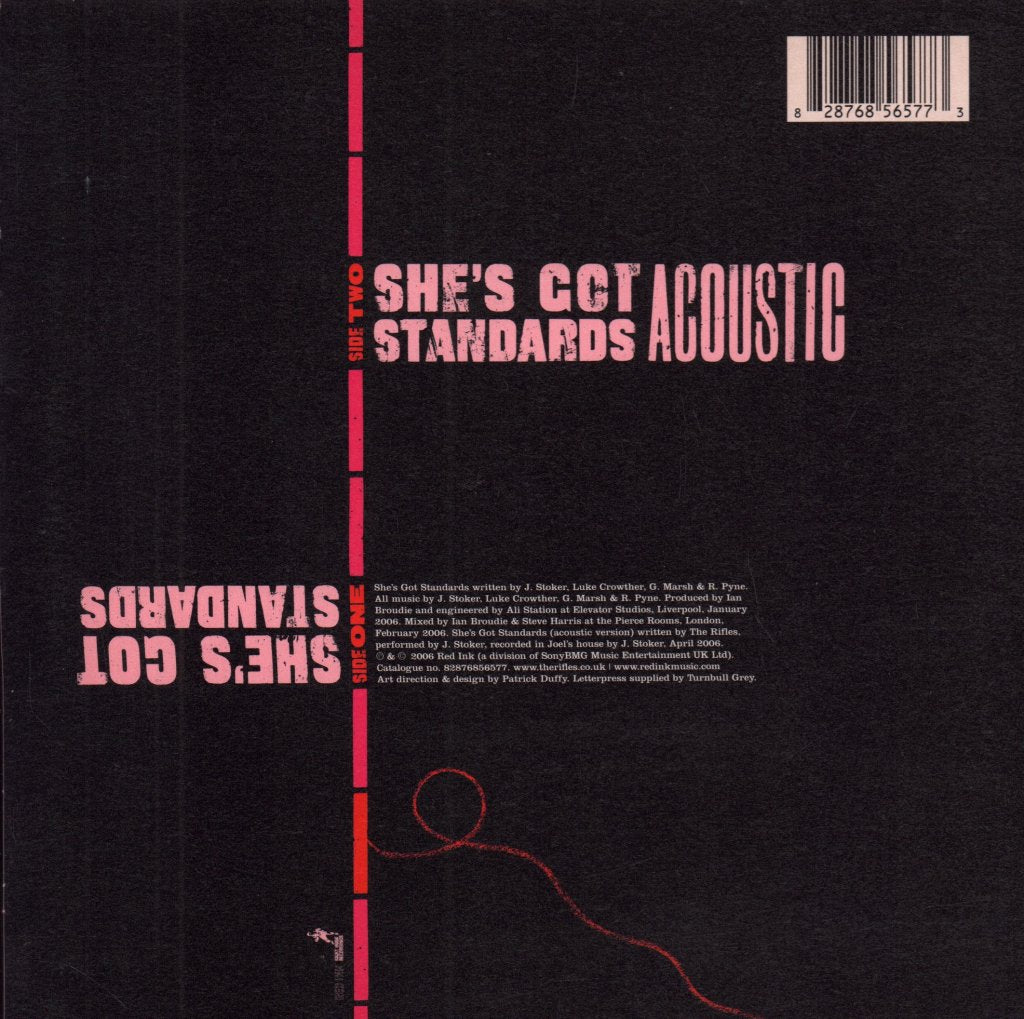 Rifles - She's Got Standards - 7 Inch