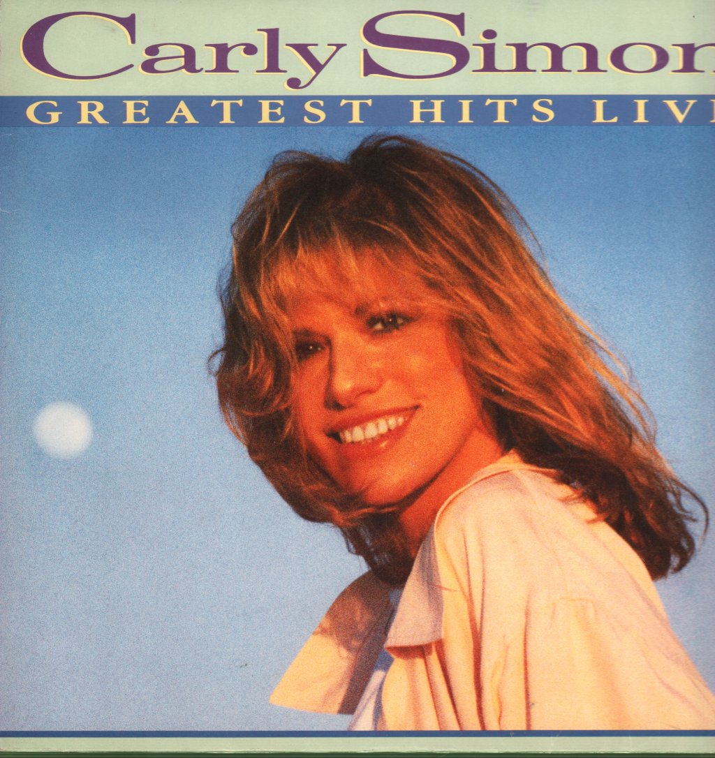 Carly Simon - Greatest Hits Live - Lp