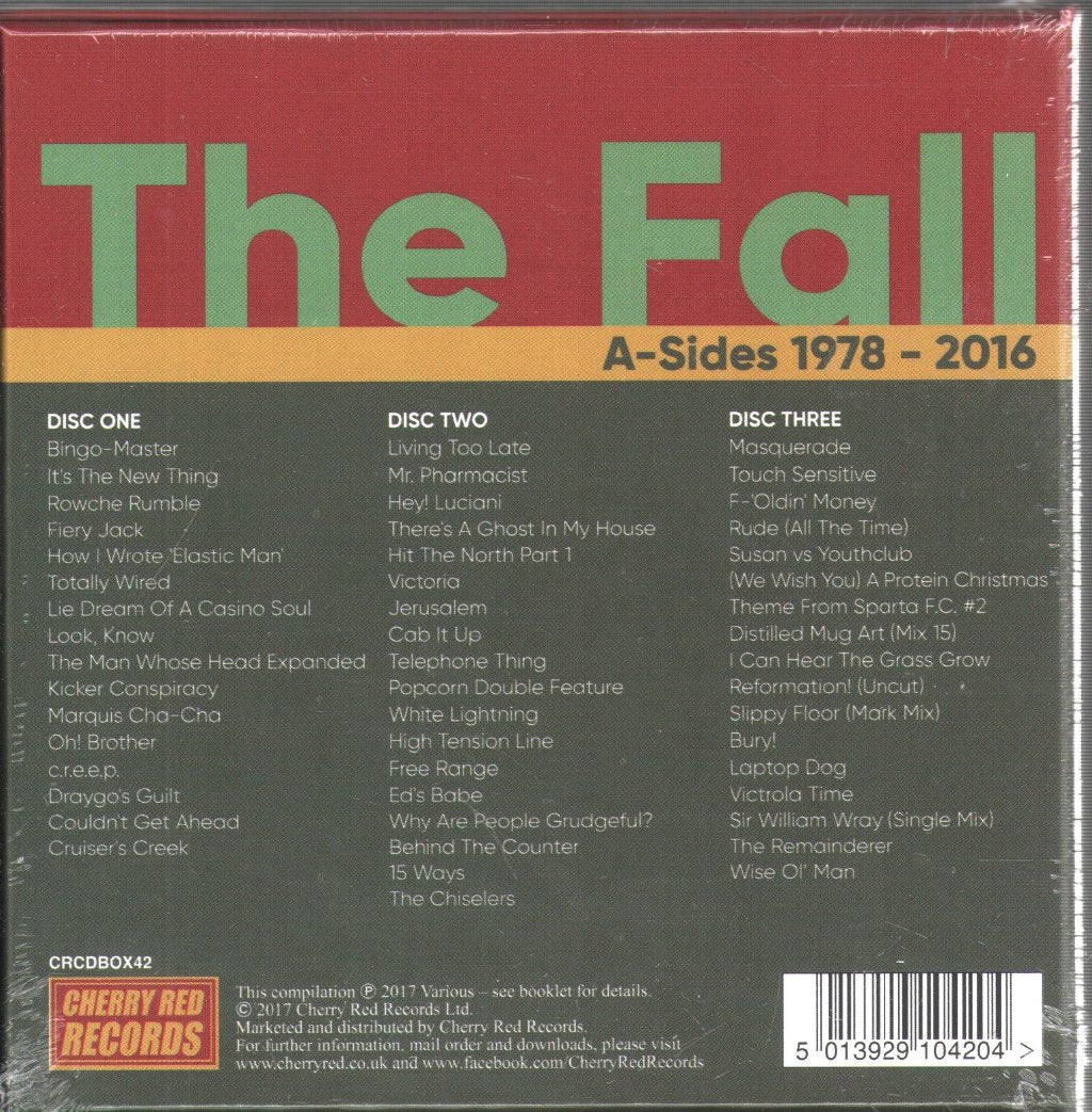 Fall - A-Sides 1978 2016 - Cd Box Set