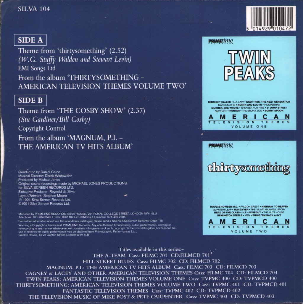 Daniel Caine - Theme From Thirtysomething - 7 Inch