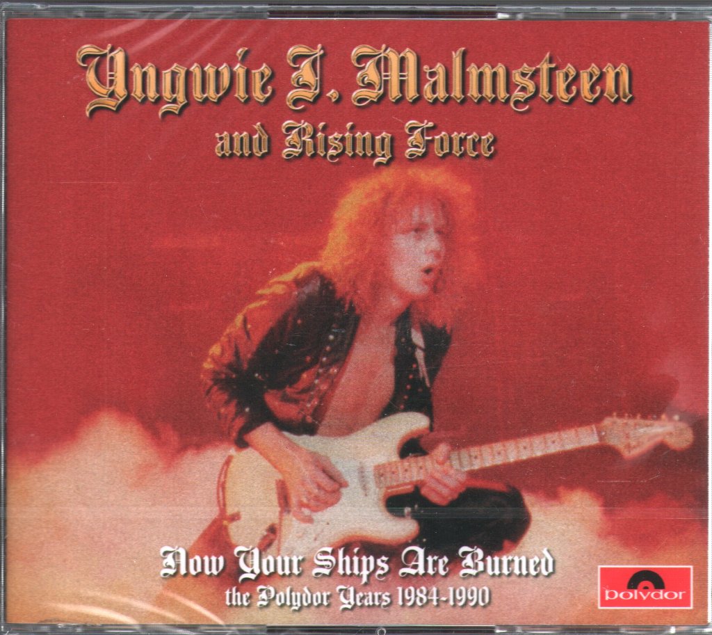 Yngwie Malmsteen and Rising Force - Now Your Ships Are Burned: The Polydor Years 1984-1990 - Cd Set