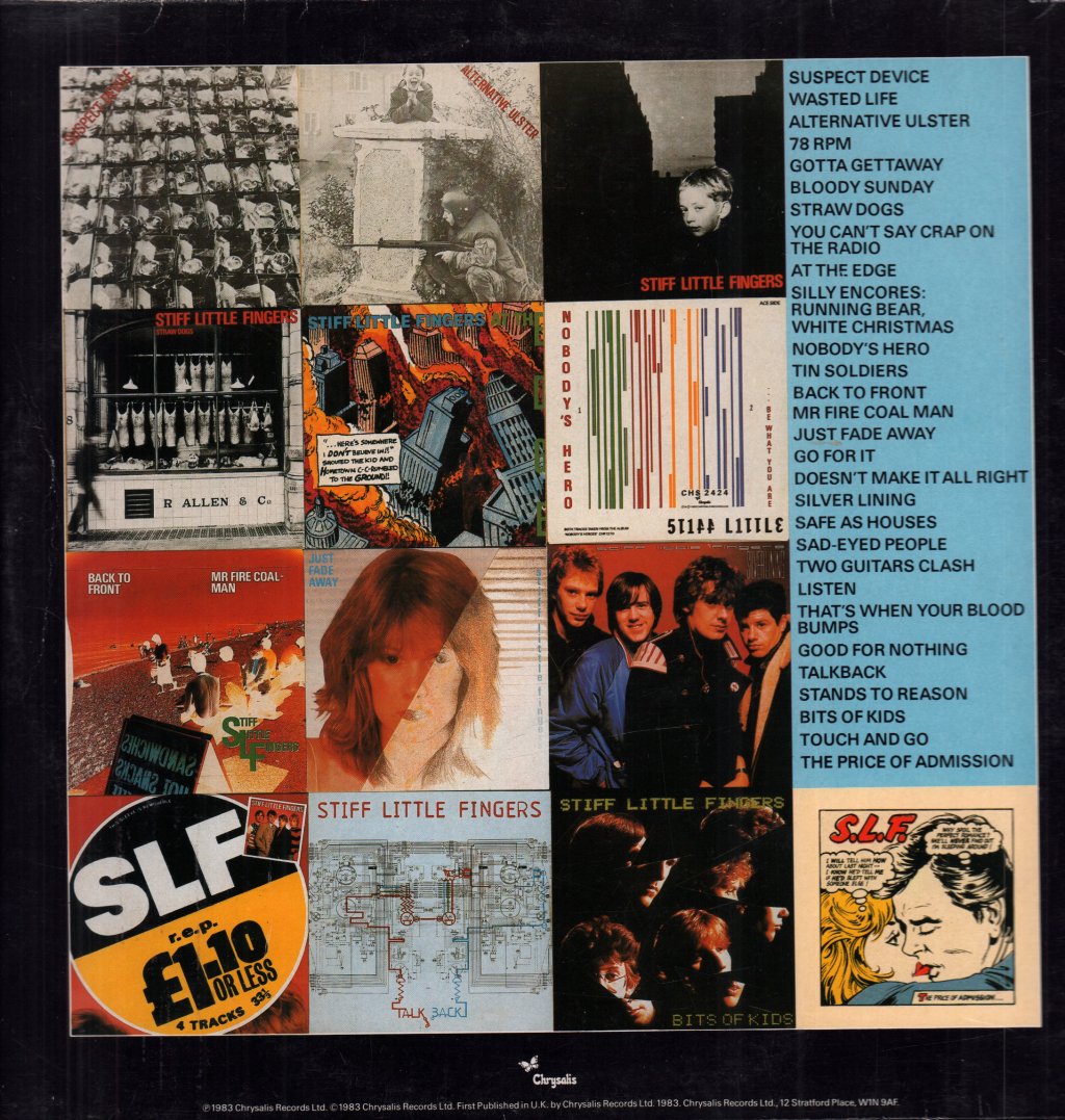 Stiff Little Fingers - All The Best - Double Lp
