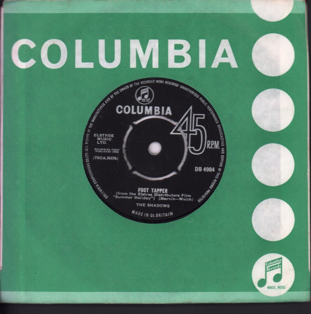Shadows - Foot Tapper - 7 Inch