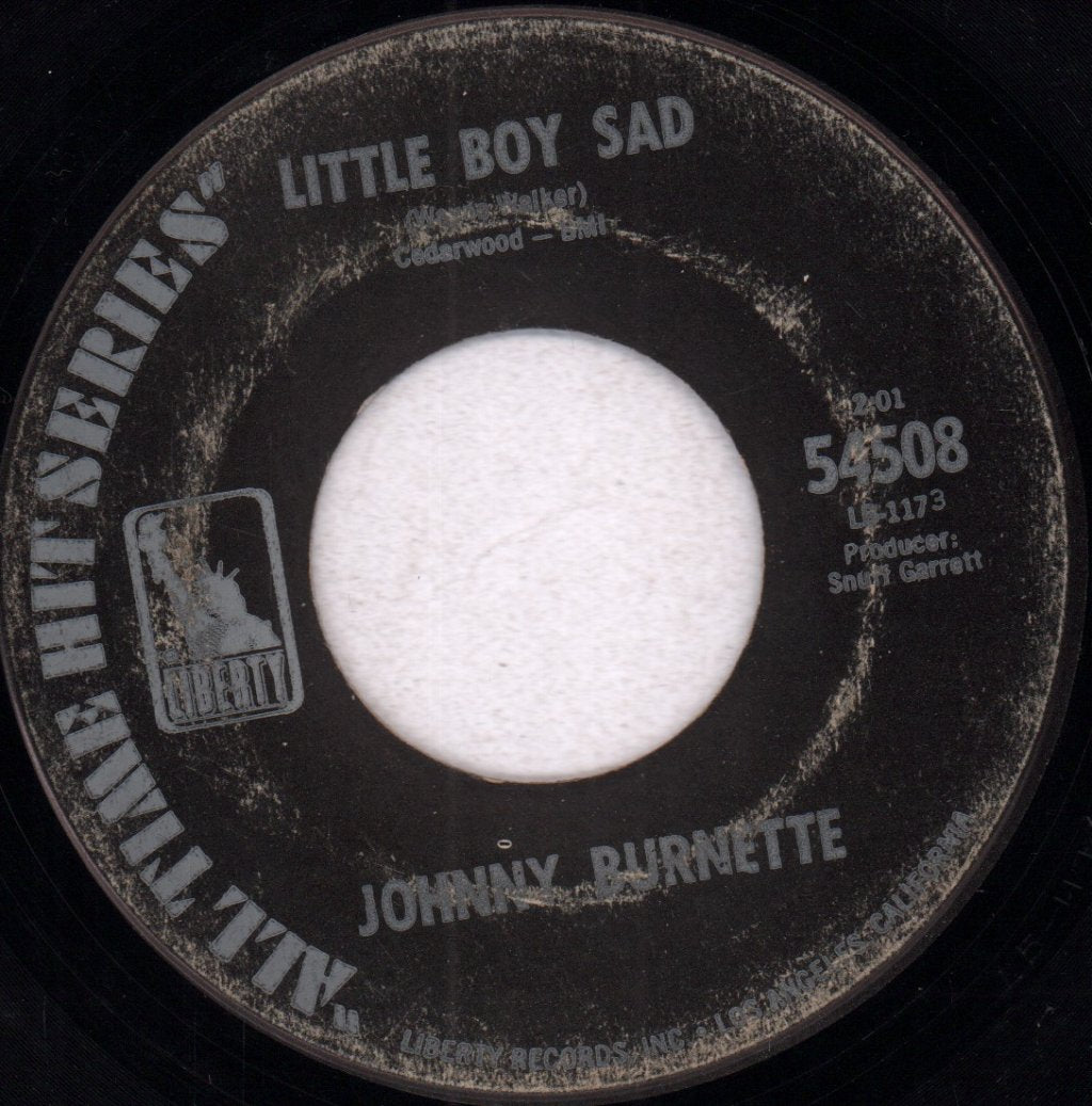Johnny Burnette - Little Boy Sad - 7 Inch