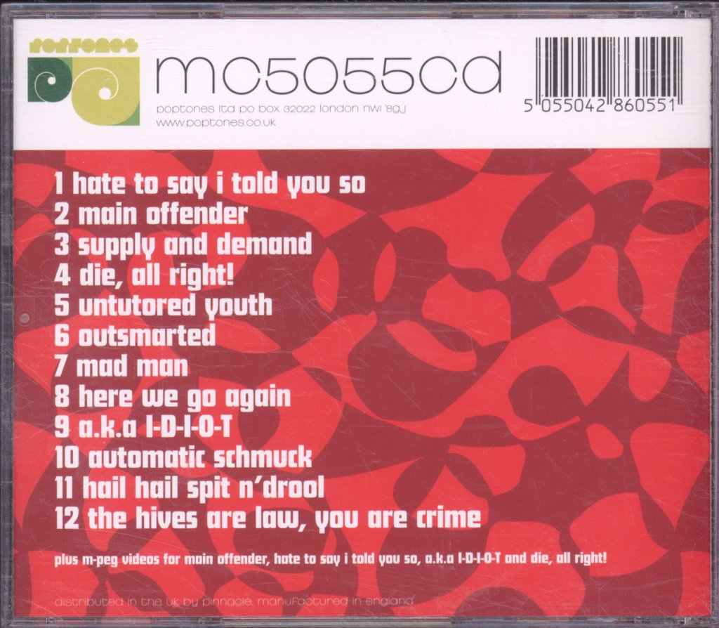 Hives - Your New Favourite Band - Cd