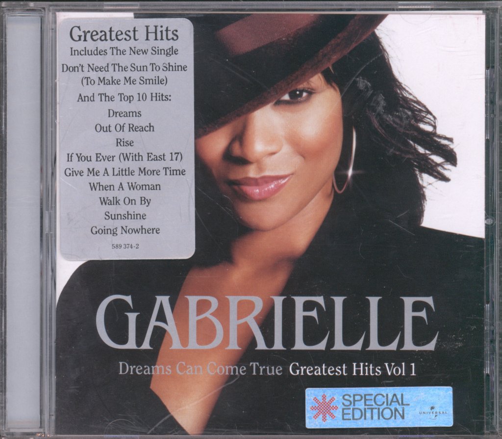 Gabrielle - Dreams Can Come True - Greatest Hits Vol 1 - Cd